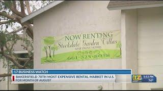 Bakersfield ranks 70th in most expensive rental markets; ranks 12th for most affordable city to buy