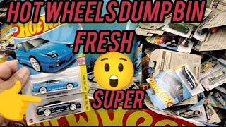 HUNTING HOT WHEELS THIS HOT WHEELS DUMP BIN WAS LOADED 