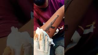 AK47 #tattoo #trending #viral #subscribe #comment #youtubeshorts #viralvideo #youtube #viralvideo