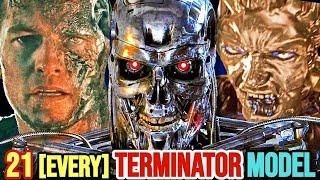 29 (All) Deadly Terminator Models From Terminator Franchise - Explored