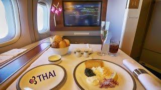 THAI Airways - Royal First Class - Europe to Australia