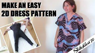 How to make an Easy Dress Sewing Pattern