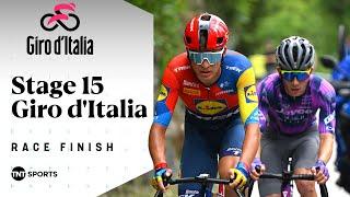 BEAUTIFUL VICTORY!  | Men's Giro d'Italia Stage 15 Final KM's | TNT Sports Cycling