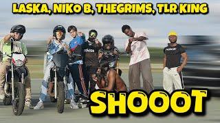 LASKA, NIKO B, THEGRIMS, TLR KING - SHOOOT ( CLIP OFFICIEl)