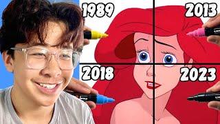 Drawing ARIEL Throughout The Years (1989-2023)