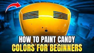 How to Spray Candy Paint - Step By Step