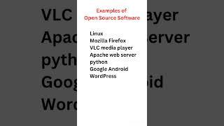 What is open source software #computer #computerbasics #computergkknowledge
