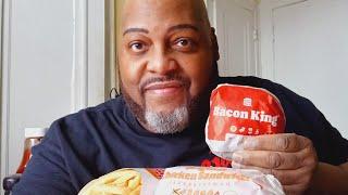 CHAT N CHEW - BURGER KING MUKBANG!! FIRST VID FOR 2025!!