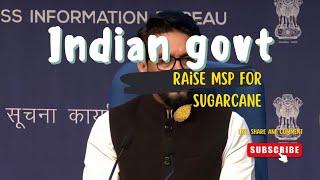 Boost for Sugarcane Farmers: Modi Govt Raises FRP by 8%!