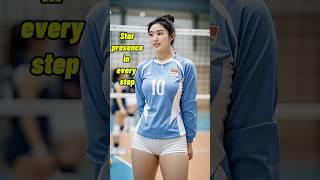 4 Volleyball Goddesses Who Leave Fans Speechless with Their Beauty! #ai #beauty #volleyballgirls