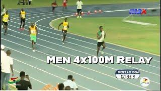 MEN’S 4X100M RELAY -NIGERIA BEAT GHANA | CAA REGION II CHAMPIONSHIP - OLYMPICS QUALIFIER EVENT
