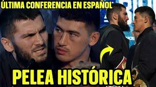 BIVOL Y BETERBIEV SE VEN LAS CARAS EN ÚLTIMA CONFERENCIA PARA HISTÓRICA PELEA - EN ESPAÑOL