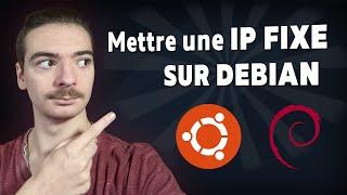 Mettre une IP fixe sur Debian et ses dérivées