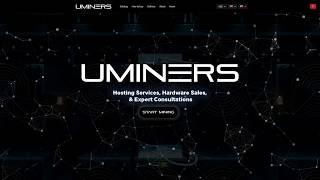 Uminers Website Animation Coding TEST VIDEO