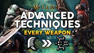 ADVANCED Techniques for EVERY Weapon in Monster Hunter Wilds