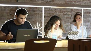 HACKED COMPUTER  in the LIBRARY PRANK!