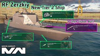 RF DERZKIY The New Tier 2 Ship Gameplay Review | Modern Warships