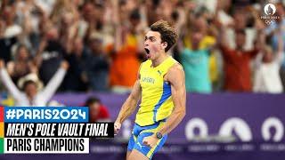 Duplantis sets new WORLD RECORD! | Men's Pole Vault Final | Paris Champions