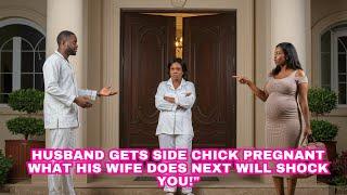Husband Gets Side Chick Pregnant – What His Wife Does Next Will Shock You!