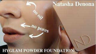 ND HYGLAM POWDER FOUNDATION(DISCOUNT CODE) shade N6. #natashadenonapowderfoundation  | Holly Lynora