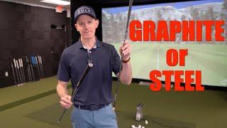 Steel vs Graphite Iron Shafts? How to Choose