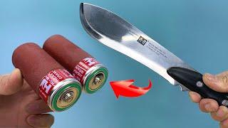 Razor Sharp Knives! Sharpen Your Knives in 5 Minutes with This Amazing $1