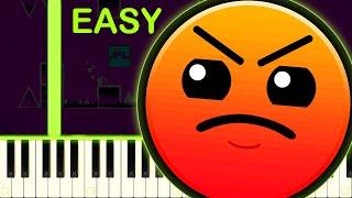 Jumper | GEOMETRY DASH LEVEL 7 - EASY Piano Tutorial