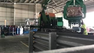 Automatic baler install