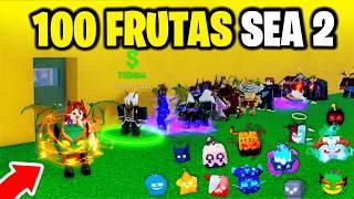 Compré 100 Frutas en El Sea 2 de Blox Fruits y... Regalé Yoru