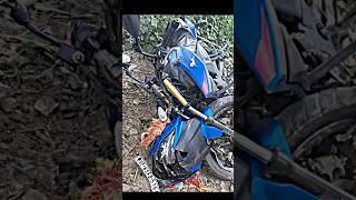 #shorts  Live Accident Of  |Total Loss Super Bike | Superbike #bikeride #trending #viral