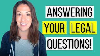 DBAs, LLCs, Business Taxes & MORE! Answering YOUR Business Law Questions