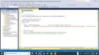 Move SQL Server Data Files