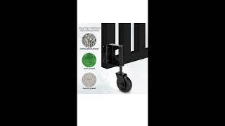 Gate Wheel Spring-Loaded Gate Caster Kit for Fences, Heavy Duty Gate Wheel Caster with 360 Degree