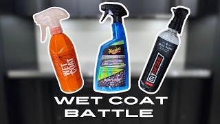 Gyeon Wet Coat vs DIY Detail Quick Beads vs Meguiars Hybrid Ceramic - Which is Best?