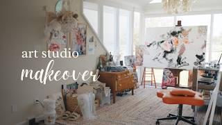 Barndominium Art Studio Makeover