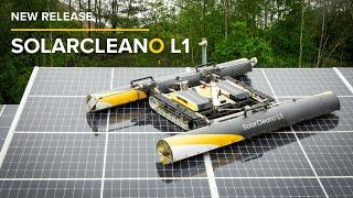 Introducing SolarCleano L1: The Ultimate Solar Panel Cleaning Robot | Clean 16,000m² Daily!