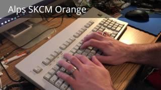 Mechanical Keyboards Sound Comparison