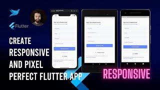 Flutter Tutorial - Super Quick Way To Create Pixel Perfect Responsive UI