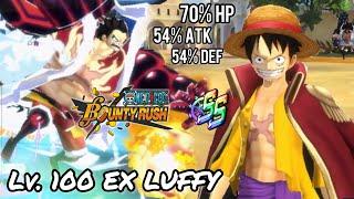 King of OPBR! 6* EX LUFFY [Lv.100] EPIC GAMEPLAY IN SS LEAGUE | One Piece Bounty Rush (OPBR)