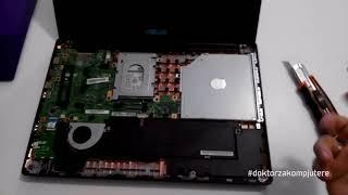 Rastavljanje Asus x553m, Repair Asus Laptop Disassembly