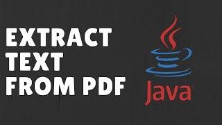 [Updated] PDFBox Example Code - How to Extract Text From PDF file with java