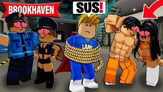 AUSBRUCH aus ONLINE DATER GEFÄNGNIS in BROOKHAVEN! (Roblox Brookhaven RP | Story Deutsch)