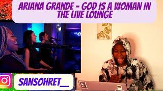 [ARIANA GRANDE REACTION] Ariana Grande - God Is A Woman in the Live Lounge