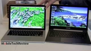 13" Apple MacBook Pro Late 2013 Retina vs. Samsung ATIV Book 9 Plus Comparison Smackdown