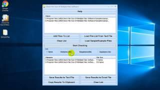 How To Use Check File Size Of Multiple Files Software
