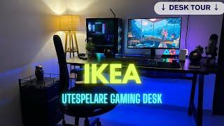 IKEA Utespelare Gaming Desk Tour| Installation| Long-Term Review| Desktop Accessories