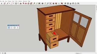 Sketchup Extension: Move Rotate Open Close