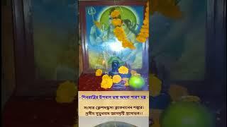 Prasad and Lord Siva Paron Mantra #shorts #subscribe #kolkata #bangladesh #puja #mantra #prasad