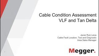 Cable Condition Assessment with VLF and Tan Delta Testing