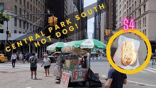 Central Park South Hot Dog Stand!  | NYC Hot Dog Stands